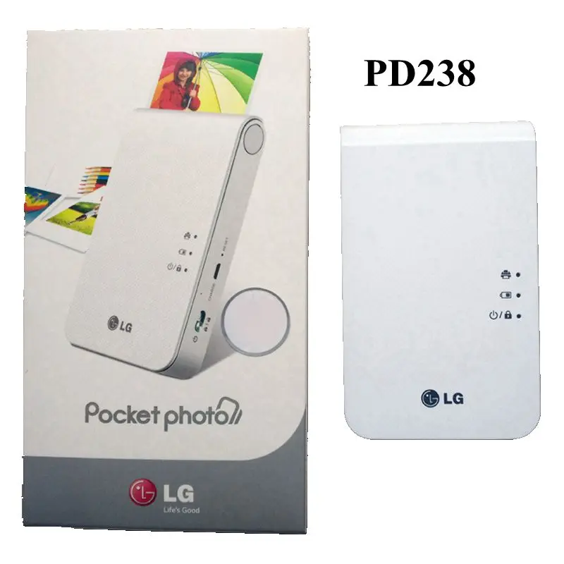 Android iOS smartphone color printer, mini wireless bluetooth photo printer, pocket color photo printer PD251 PD238 PD239