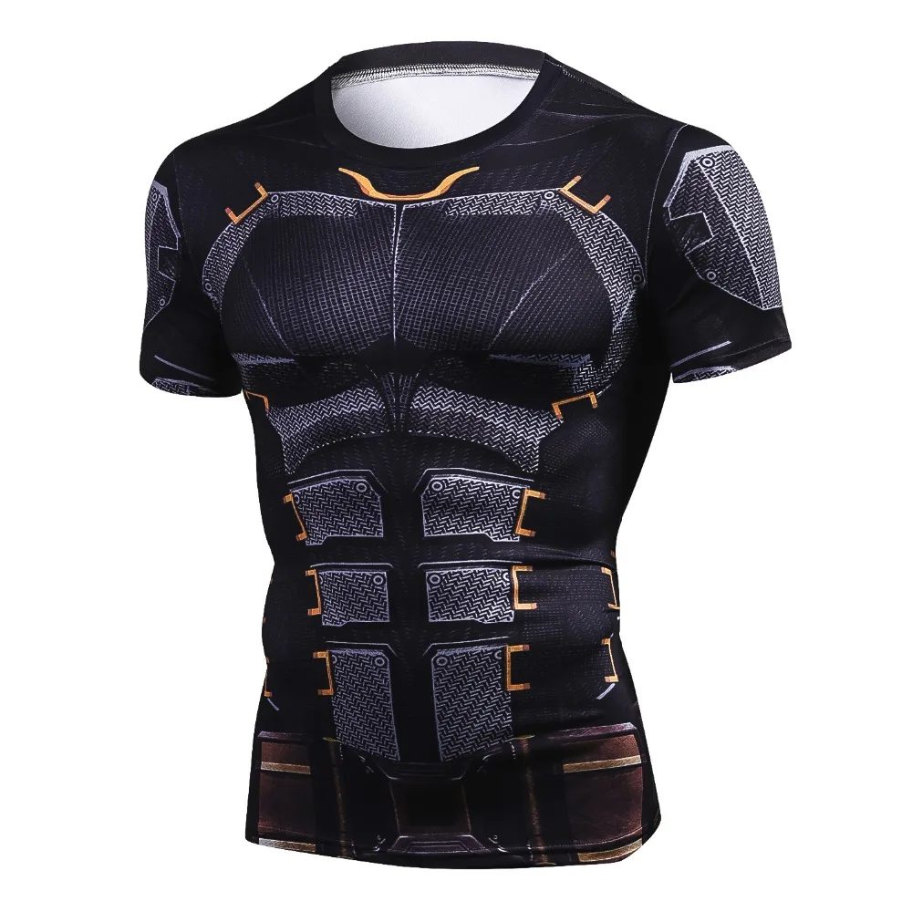 Summer Fashion Compression T-Shirt Men 3D Printed Comics School Men T Shirt Short Sleeve Brand Shirt Cosplay Tops Tees