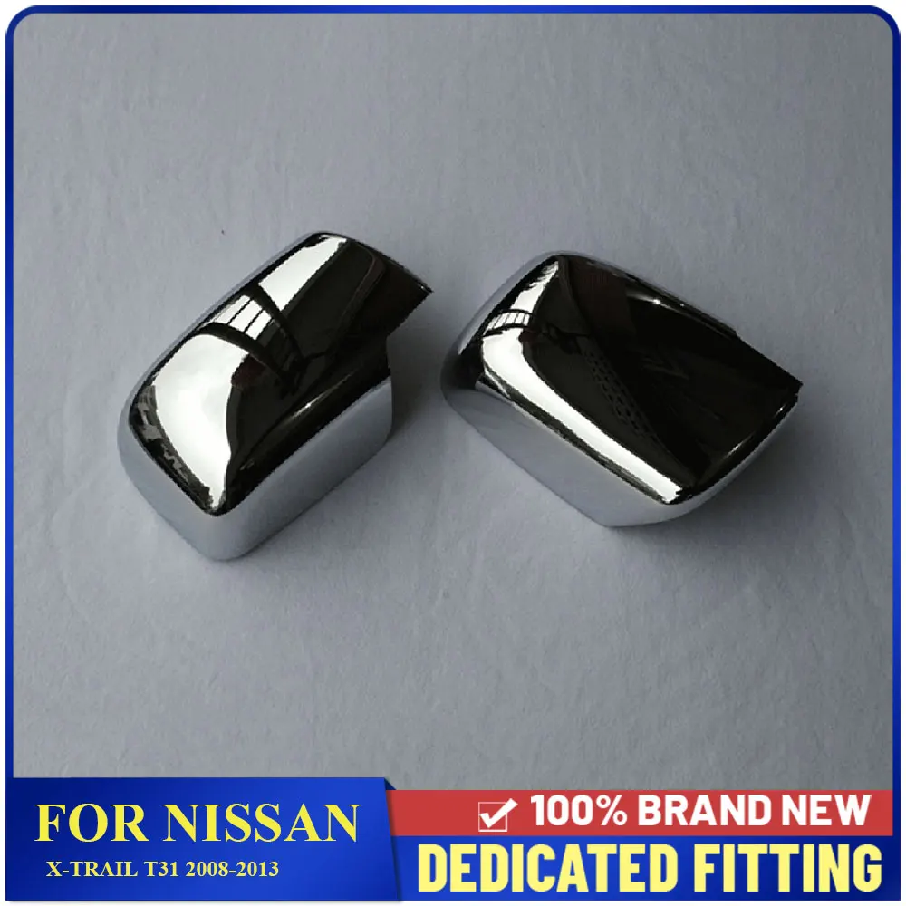 For Nissan X-Trail X Trail T31 2008 2009 2010 2011 2012 2013 Side Door Rearview Mirror Frame Cover Auto Accessories