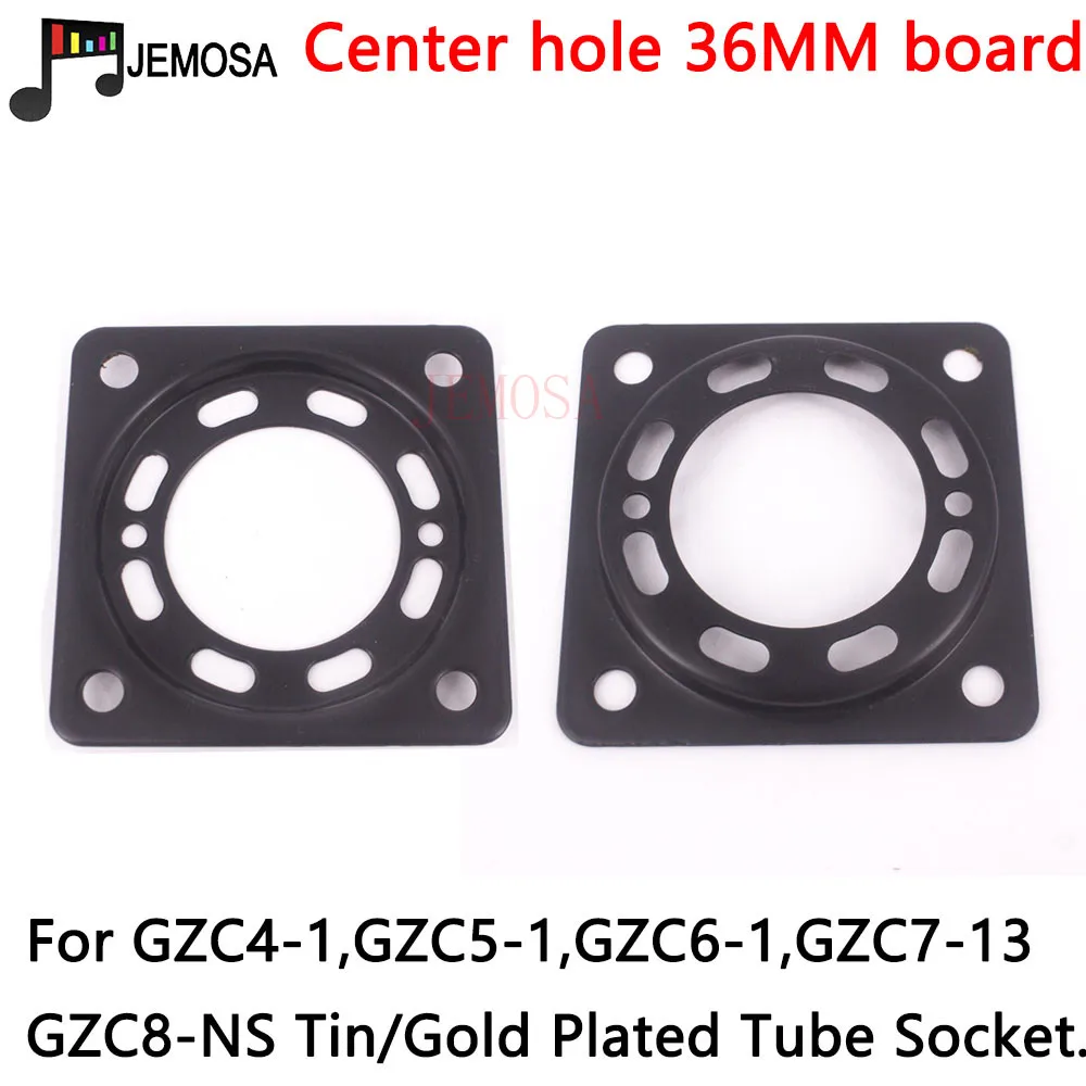 1PC tubo a vuoto piastra di ferro antiurto piastra di montaggio presa tubo 2A3 300B KT88 EL34 6V6 KT66 6550 amplificatore valvolare Audio Hifi