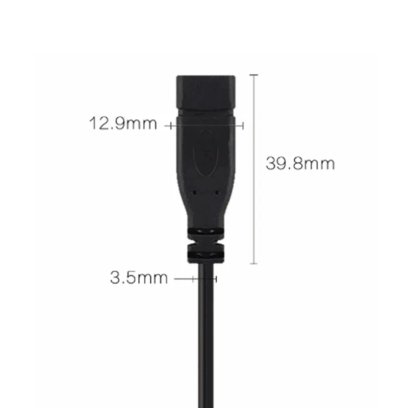 2Pin 4Pin Type C Male/Female to bare open end 2 core 4 cores Usb data quick charging cable