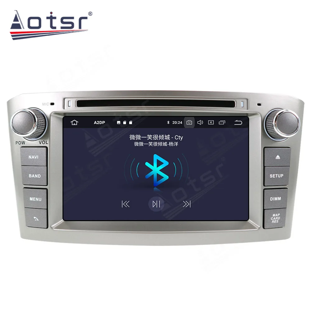 Android 10 PX5/PX6 Car Player GPS Navigation For Toyota Avensis 2002-2008 Auto Radio Tape Recorder Multimedia Player Carplay DSP