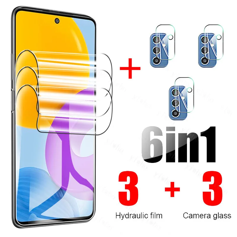 

Camera Lens Glass For Samsung Galaxy M52 Hydrogel Film Sumsung M 52 5G 2021 M526B 6.7 Soft Protective Screen Protector Not Glass