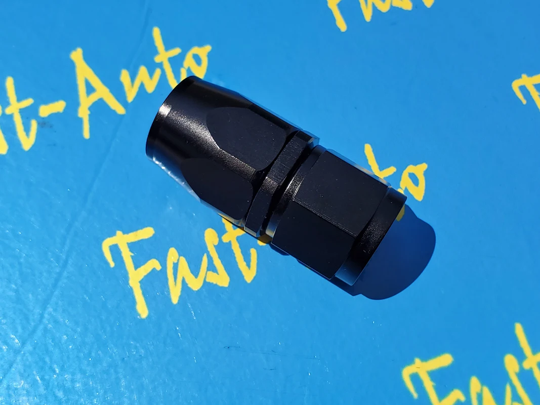 

-6an an-6 an6 9/16"-18unf thread straight Swivel Hose End fitting for 2jz ej25 fuel rail surge tank