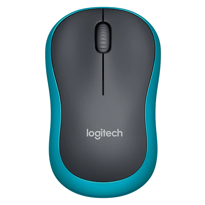 Logitech M185 Wireless Symmetric Design Mouse with USB Nano Receiver for Windows Mac OS Linux Support Official Test