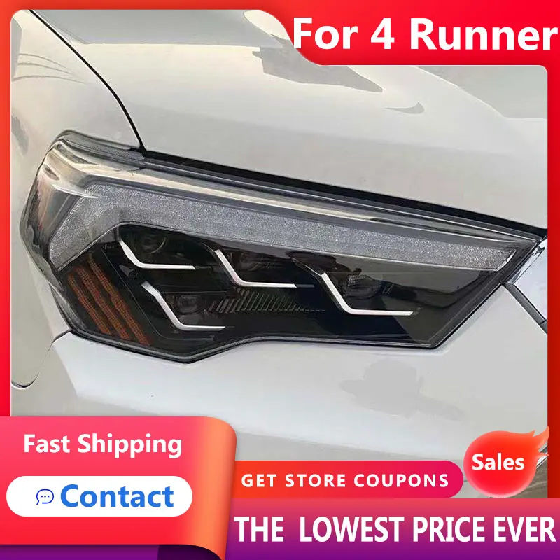 

HANA for 4 Runner Headlights 2014-2020 4Runner LED Headlight DRL Dynamic Signal projector lens auto Accessories