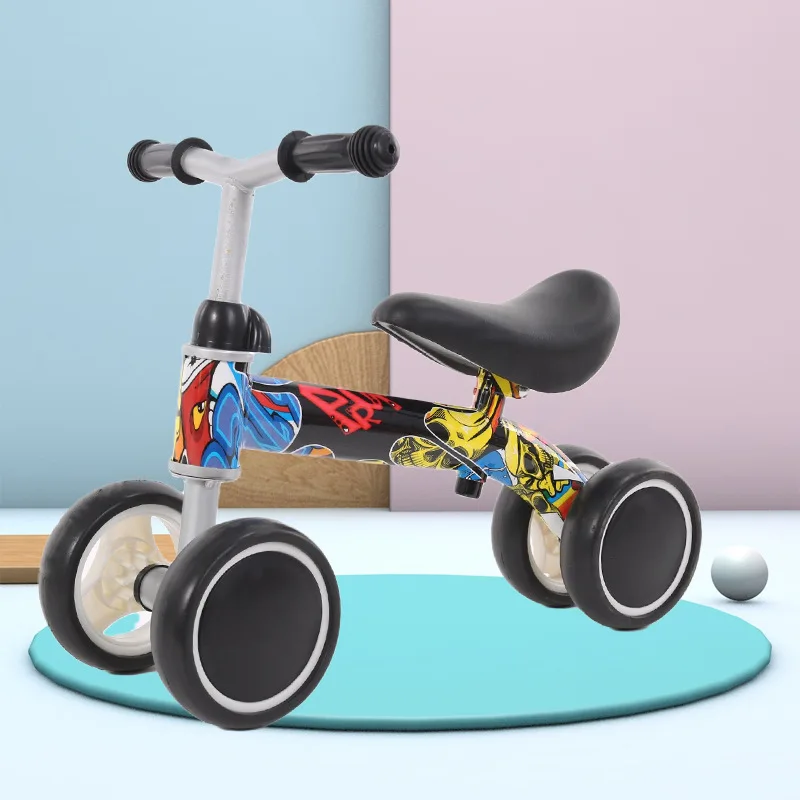 Children's Adjustable Toy Sliding Walker Twisting Car Baby Non-pedal Balance Enhance Physical Strength Cultivate Grip toy Car