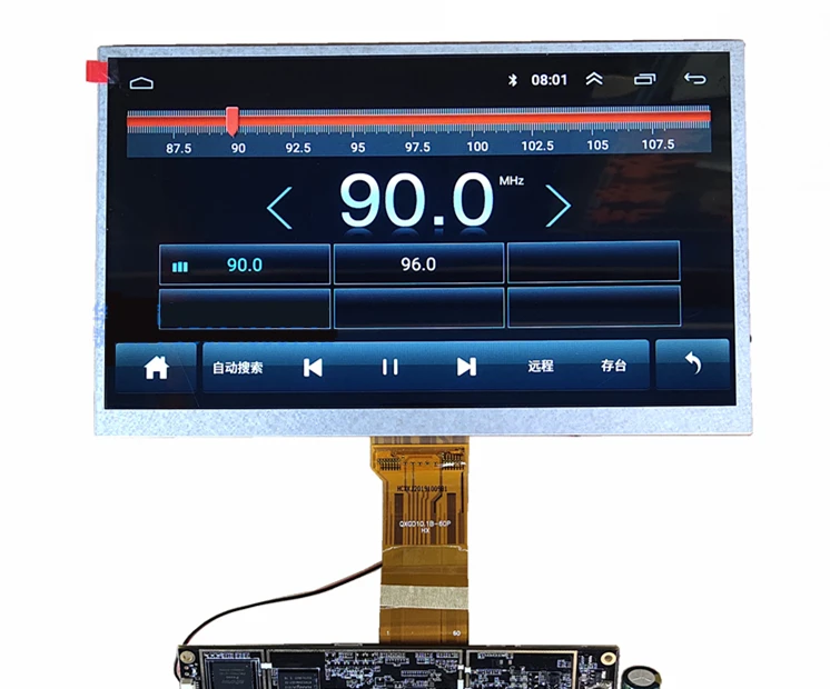 

10.1 Inch CLAA101ND06CW YS101ND06CW LCD Display Screen For Car DVD GPS Navigation Central Control Multimedia