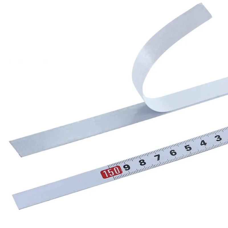 10M Stainless Steel Miter Track Tape 13mm Width Measure Self Adhesive Metric Scale Ruler Rust-Proof Durable Wear-Resistan Ruler