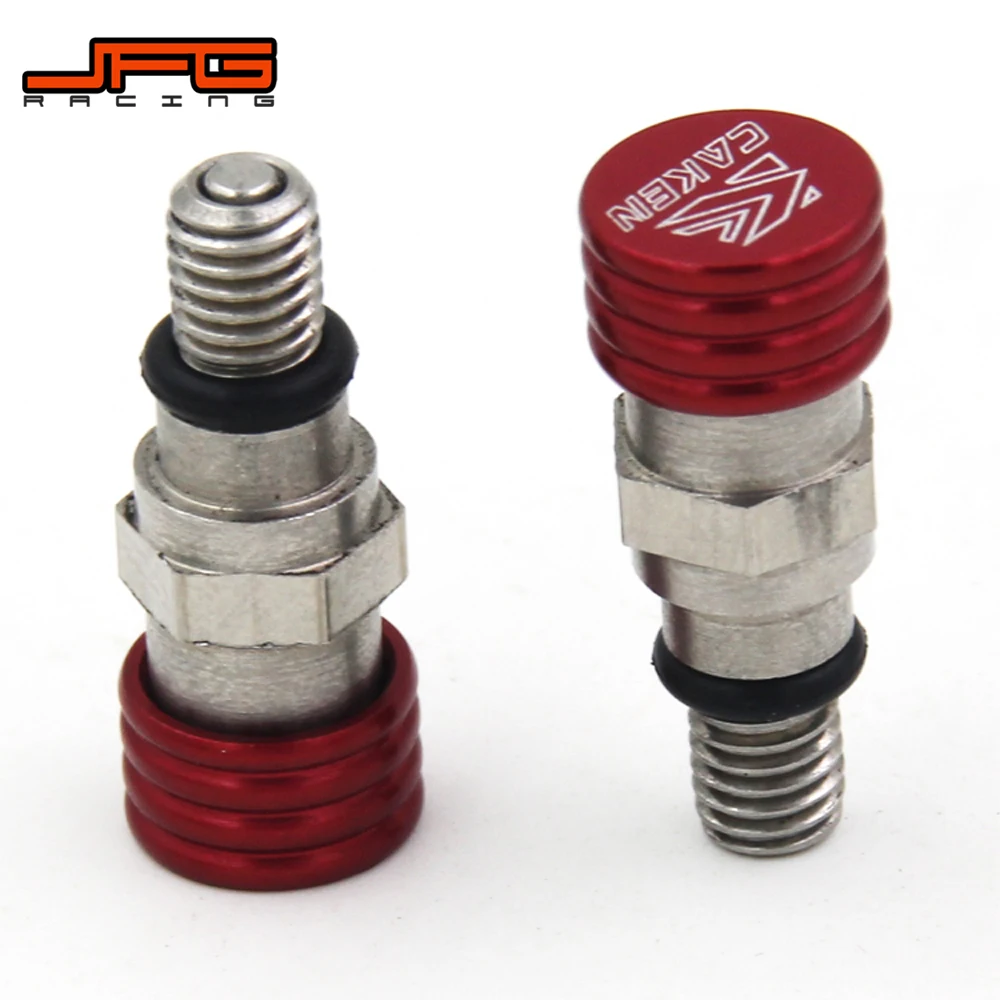 M5 0.8มม.Air Bleeder วาล์วสำหรับ HONDA CR125 CR150 CR250 CR500 CRF230F CRF250R CRF250X CRF450R CRF450X CRF 450R 450X