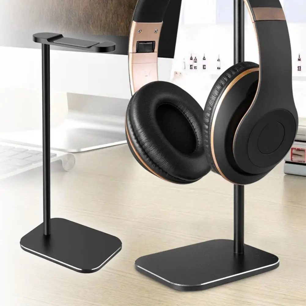 Universal Headphone Holder Non-slip Wide Applicability U-shaped Design Portable Aluminum Alloy Non-slip Headphone Stand for Home