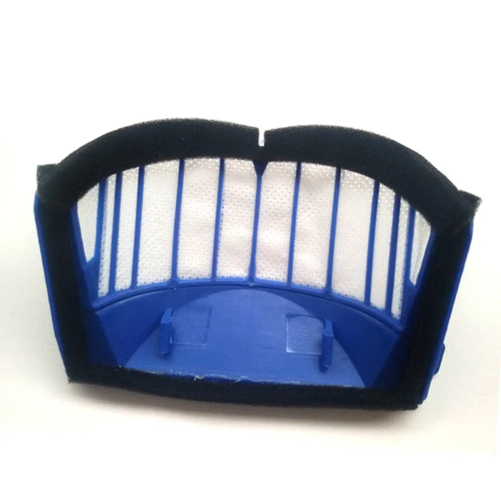 4 Blue AeroVac Filter + 2ชุดแปรงหลัก + 4แปรงด้านข้างสำหรับIRobot Roomba 600 Series 620 630 650 660อุปกรณ์เสริมเปลี่ยน