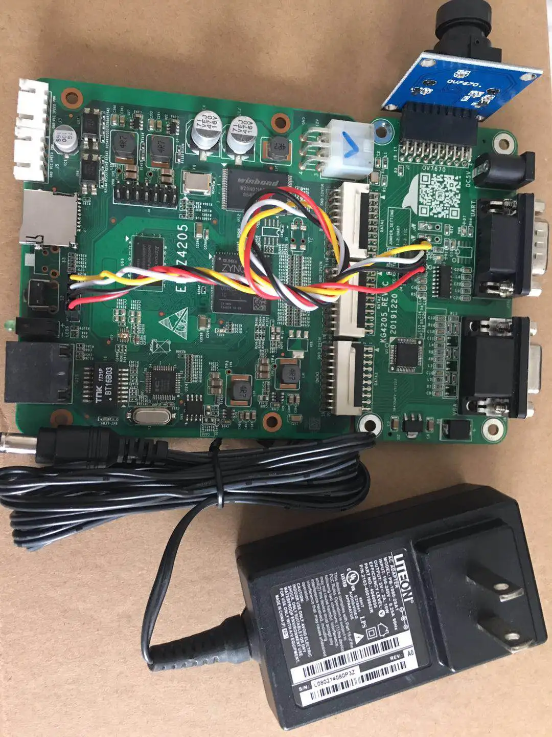 ZYNQ7010 Development Board With Power Supply Xc7z010  Image Processing