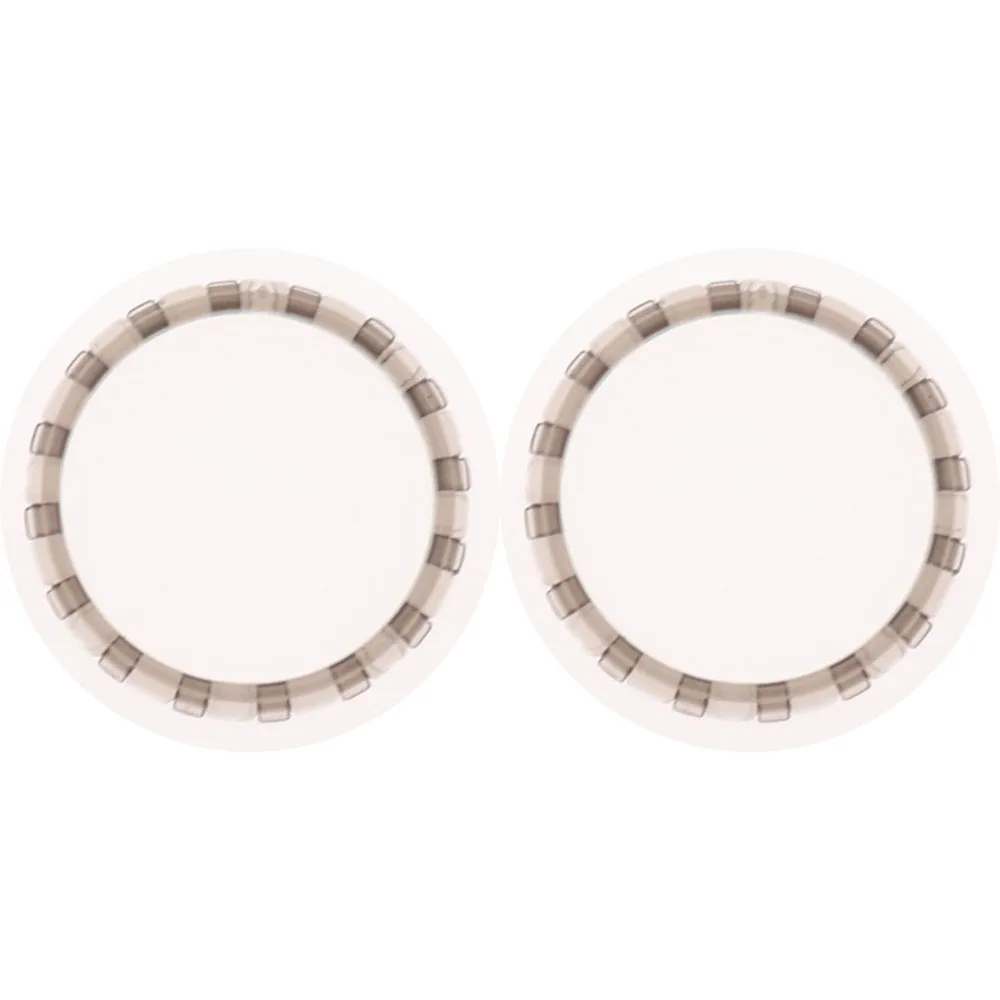 Xoxnxex 1 conjunto = 2 pçs para ps5 lidar com acento anéis substituição para ps5 controlador gamepad acessórios