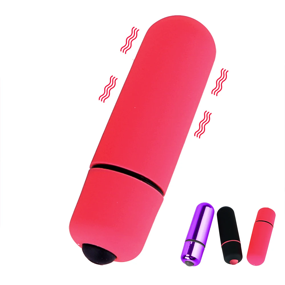 VATINE Mini Powerful Bullet Vibrator Clitoris Stimulator G-spot Female Masturbation Massager Adult Sex Toys for Women AV Stick