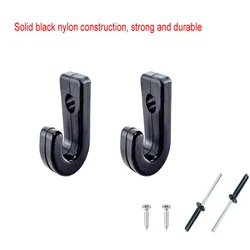 10PCS New High Quality Lashing Hook J Hooks Rigging Accessories For Boat Kayak Canoe Rowing Boats Bungee Cord