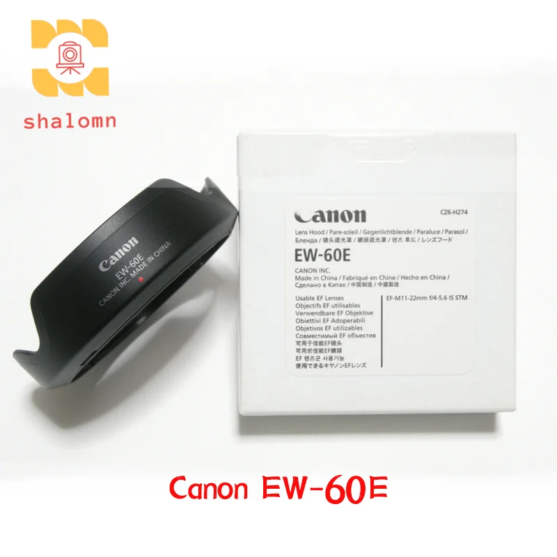 Mới Chính Hãng Cho Máy Canon EW-60E M3 M10 EF-M 11-22Mm Là STM 55Mm Lens Hood