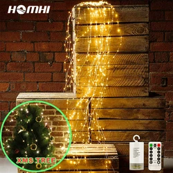 Christmas Led Lights Luces Decoracion String Lamp Tuinverlichting Jardin Decoration Home Outdoor Cascade De Chute Eau HHL-013