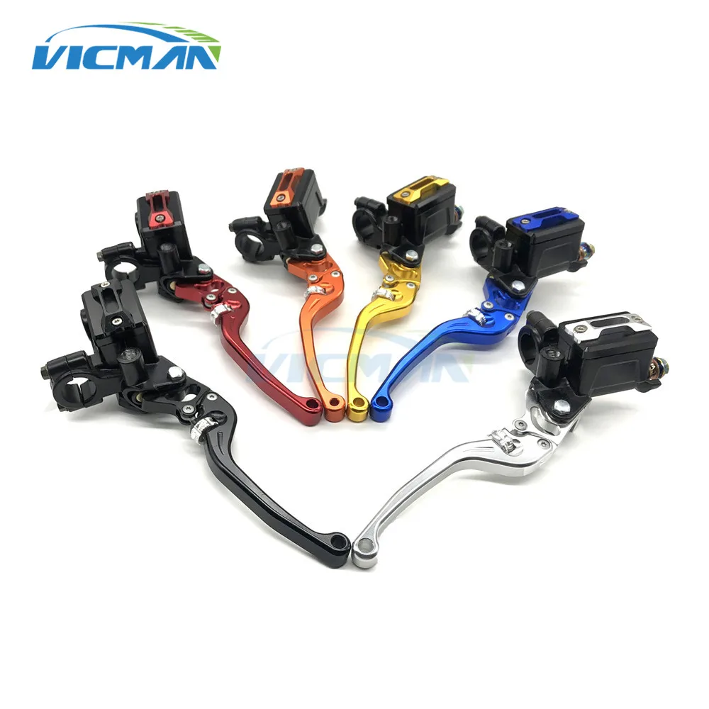 Motorcycle Hydraulic Brake Pump Lever Master Cylinder Accessories 7/8