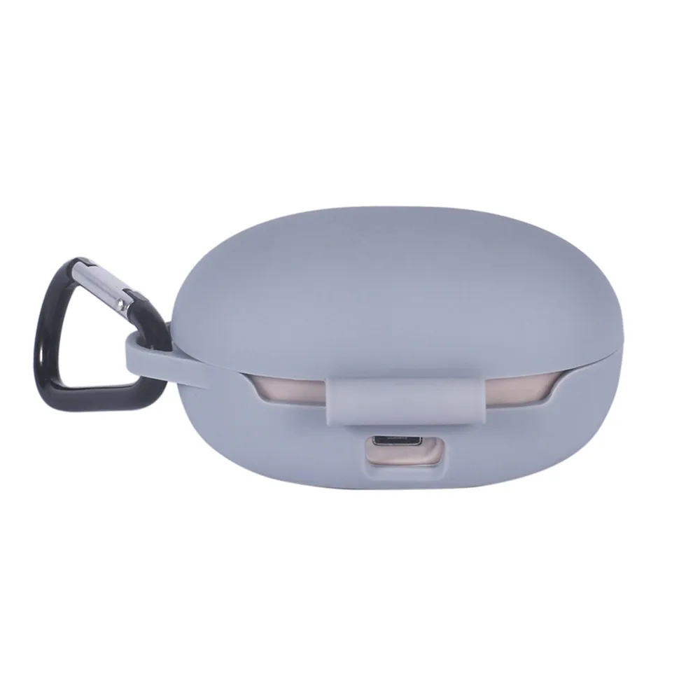 غطاء تخزين من السيليكون لـ 1 سماعة رأس لاسلكية حقيقية أكثر أناقة في الأذن حقيبة حمل واقية مضادة للصدمات