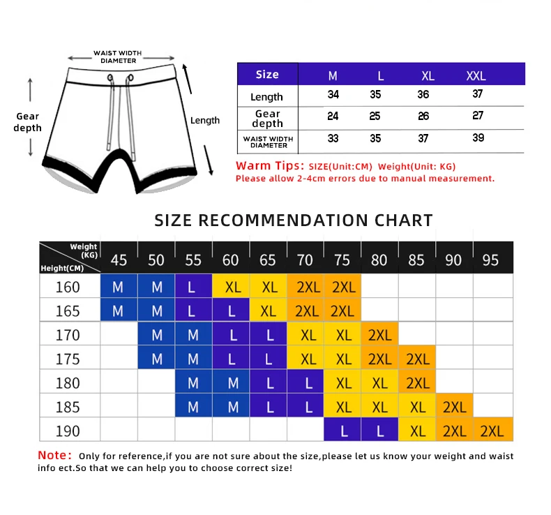 Heavywood Men\'s Nylon Quick Drying Swimming Trunks Drawstring Elastic Waist Sports Swim Shorts Fitness Running Gym Beach Pants