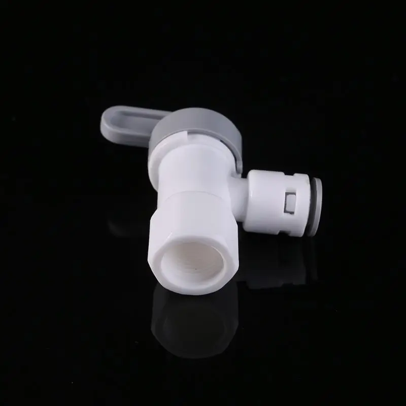 2021 New Tank Angle Ball Valve 1/4\'\' Tube For RO Reverse Osmosis Filter System Purifier