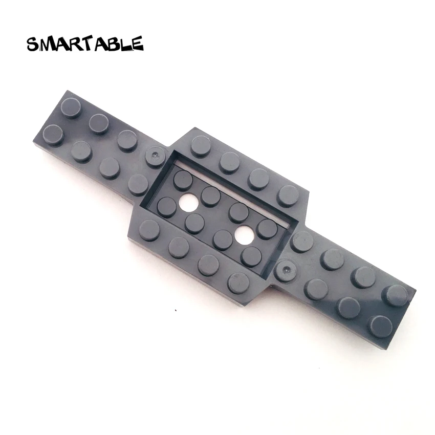 Smartable Plate Special 4x12x3/4 For Car Floor Building Blocks Brick MOC Parts Toys Compatible City 52036 6pcs/lot