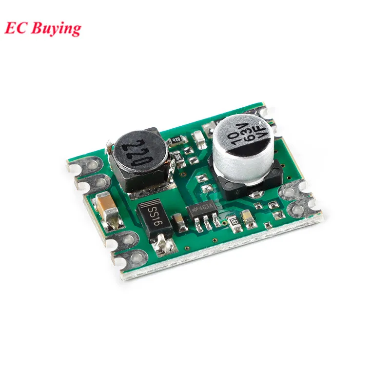 2Pcs/1pc Mini DC-DC Step Down Buck Power Module 0.6A 6V-55V to 3.3V/5V/9V/12V Output 600mA Fixed Output Voltage Regulator Board