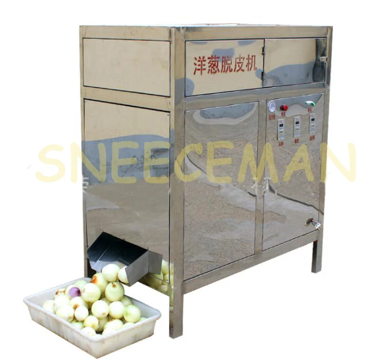 300-500kg/h Automatic onion peeling machine Onion peeler skin peeling machine commercial use