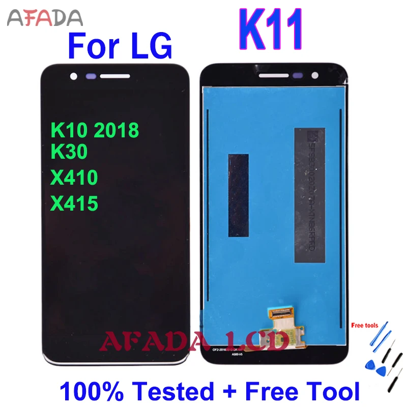 

5,3 ''для LG K10 2018 LG K11 ЖК-дисплей и сенсорный экран с рамкой для замены для LG K30 LM-X410 сенсорный экран дигитайзер