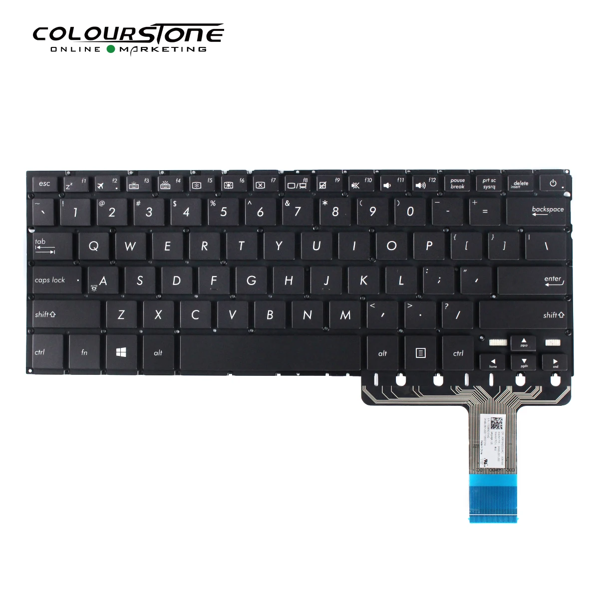 Laptop US Backlit Keyboard  For ZenBook UX330 UX330C UX330CA UX330CAK UX330UA-AH54 English keyboard Black With Backlit