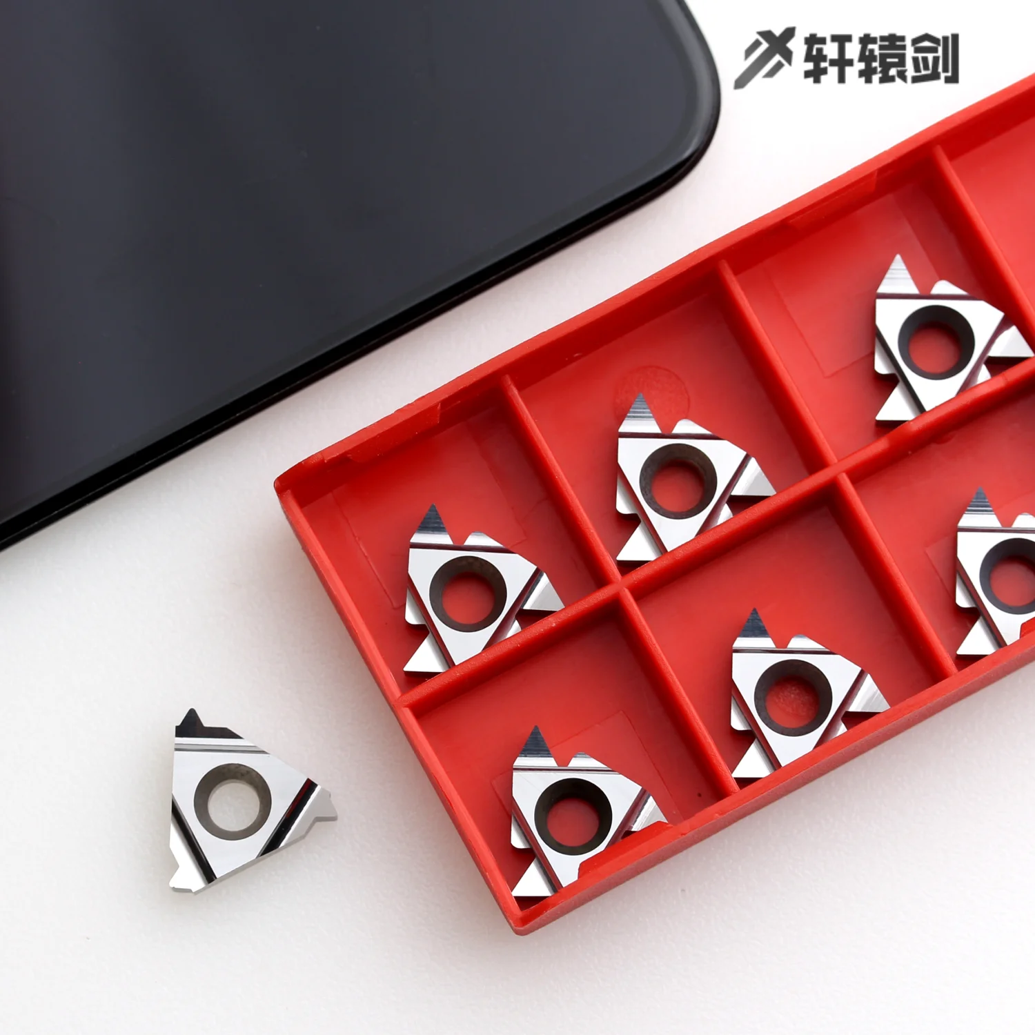 16 ER 1.0/2.0/3.0 ISO X01 Chế Biến Thép Và Đồng Hồ 10 Chiếc Carbide Dạng Tiện CNC Dụng Cụ