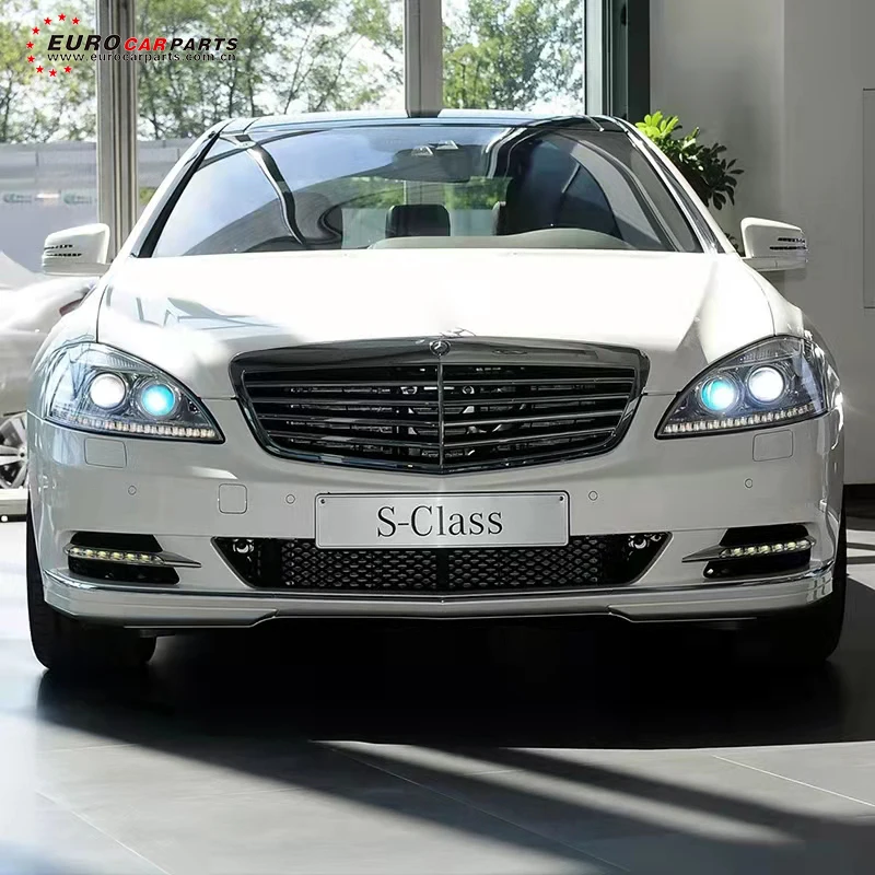 S-Class W221 S300L 350L S500L S600L Headlight and Tail Light LED ABS Material W221 Body Kit