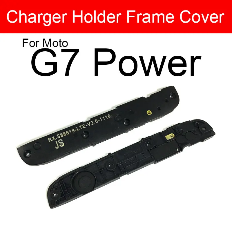 

USB Charger Holder Cover Board For Moto Motorola G7 Power G7Power Usb Charging Frame Board Cover Replacement Repair Parts