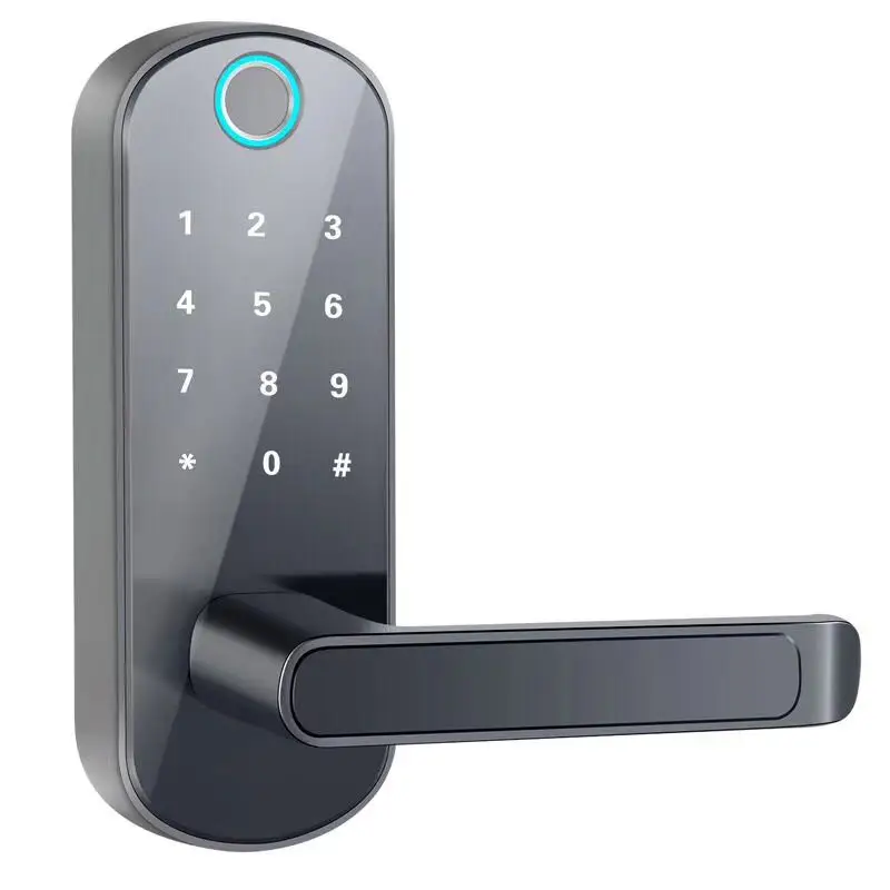 

Fingerprint bluetooth Door lock Wifi Password RFID Card Lock App Phone Remote Control