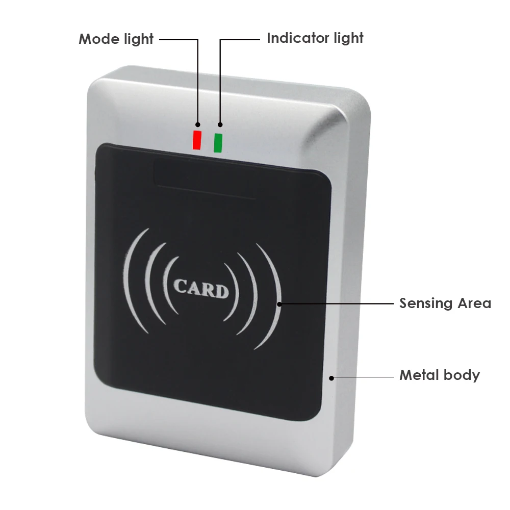 Imagem -03 - Máquina Autônoma de Controle de Acesso à Prova Dágua Ip67 Sistema de Controle de Acesso com Entrada 26 34 para Usuário