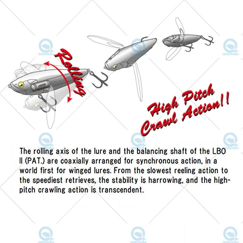 إغراء البحر للصيد الضخم في المياه المالحة ، إغراء مائي عائم ، إغراء مجنح LBO الهيدروديناميكي ، إغراء مغناطيسي فوري من اليابان #2