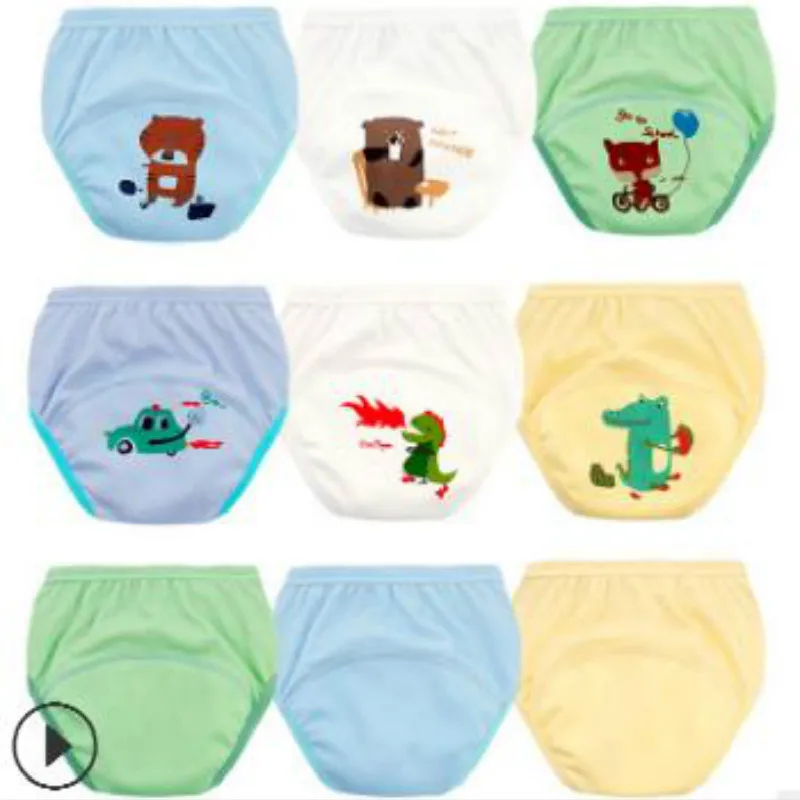 2pcs lot high quality Popular Soft Hand Feeling Large  Amount Urine Absorption Cotton Breathable Washable Diaper Can be reused