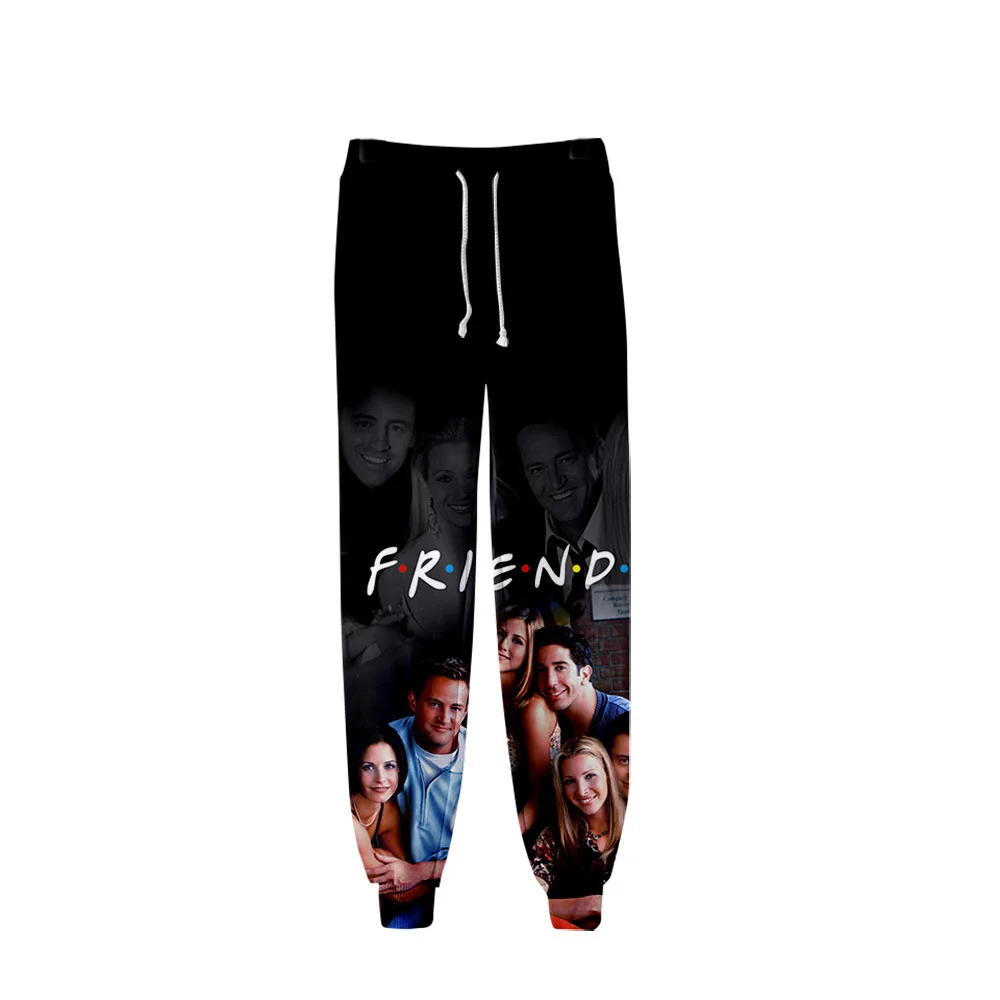 FRIENDS 3D Printed Track Pants Women/Men TV Show I'll Be There for You Sweatpants Fashion Harajuku Jogger Pants Brand Trousers