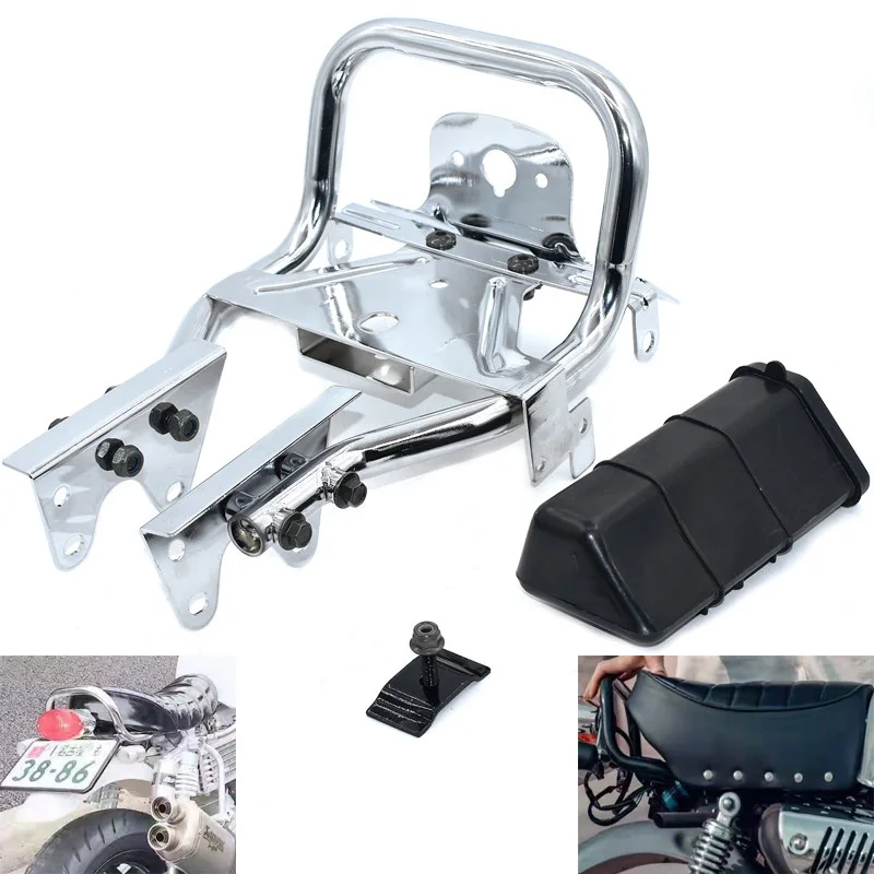 Motorcycle Rear rack with storage box for Mini Trail Bike monkey DAX Z50A Z50R Z50J Z110 Z125