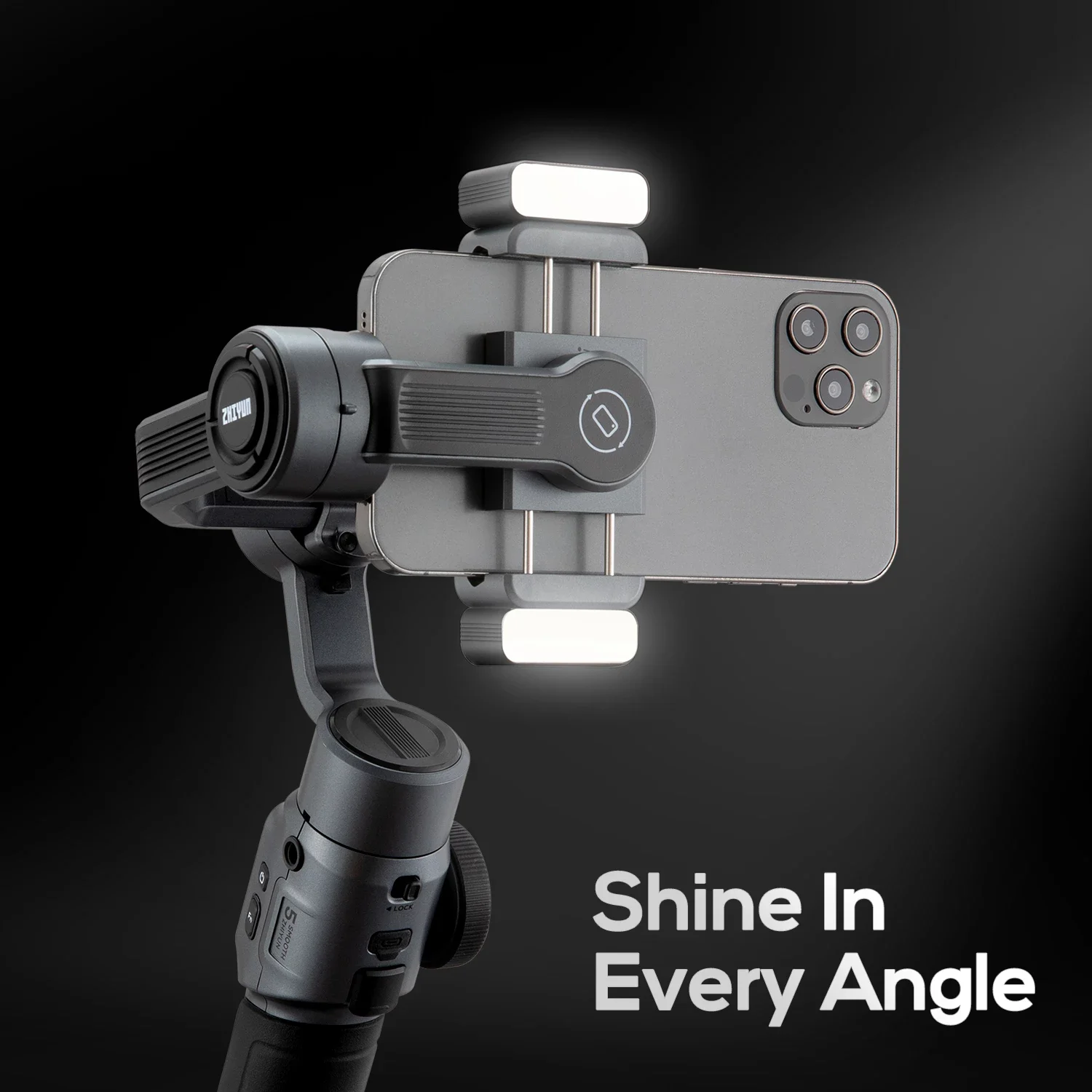 ZHIYUN Official EX1F02 Magnetic Fill Light for Smooth 5 Handheld Camera Gimbal Accessories