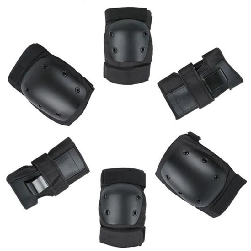 6 pads helmet professional adults protective skates pad roller skate skateboard scooter knee wrist elbow sports protector guard