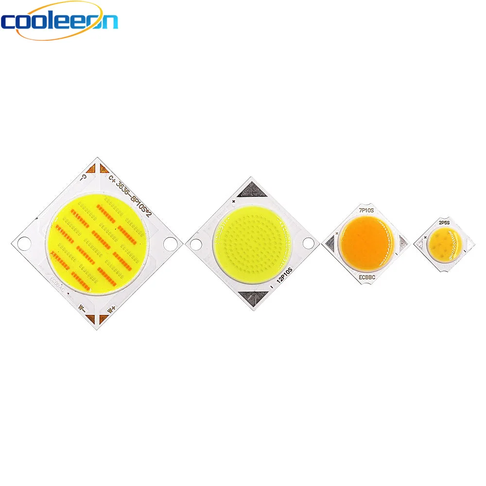 Flip Chip COB LED for Spotlights Down Lights 3W 5W 7W 10W 30W 50W LED Lamp 3000K 4000K 6000K