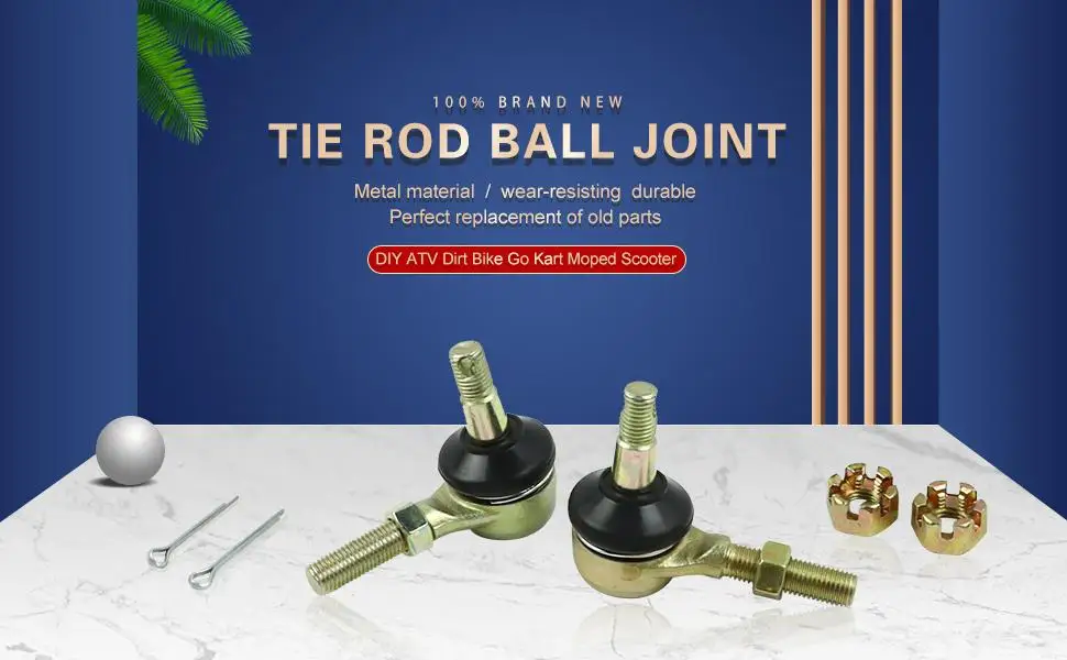 Spurstangenkopf-Set für Yamaha Raptor 660 Warrior Grizzly Banshee 350 Blaster 200 YFS200 YFZ350 YFM660 YFM700 YFM125 YFM250 550 – Detail 1