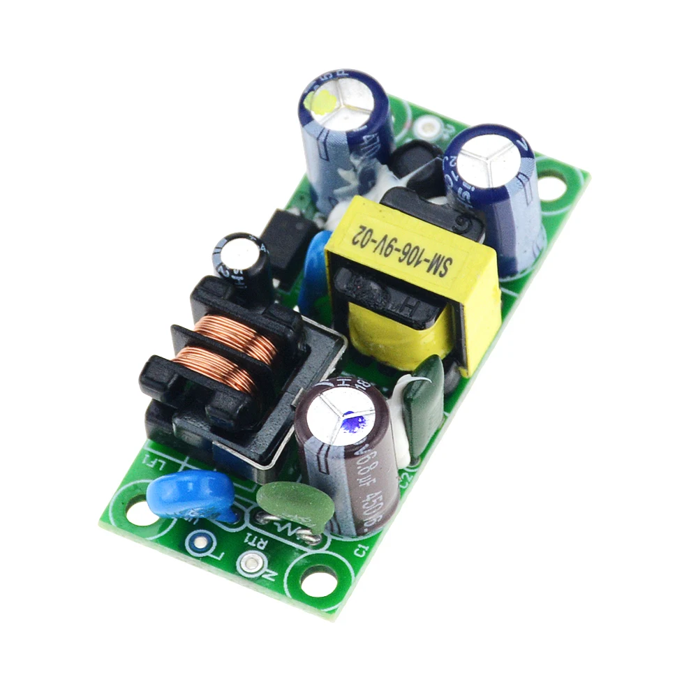그린 AC-DC 정밀 벅 컨버터, 스텝 다운 변압기 스위치, 전원 공급 장치 모듈, AC 220V-3.3V, 5V, 9V, 12V, 15V, 24V, 1 개