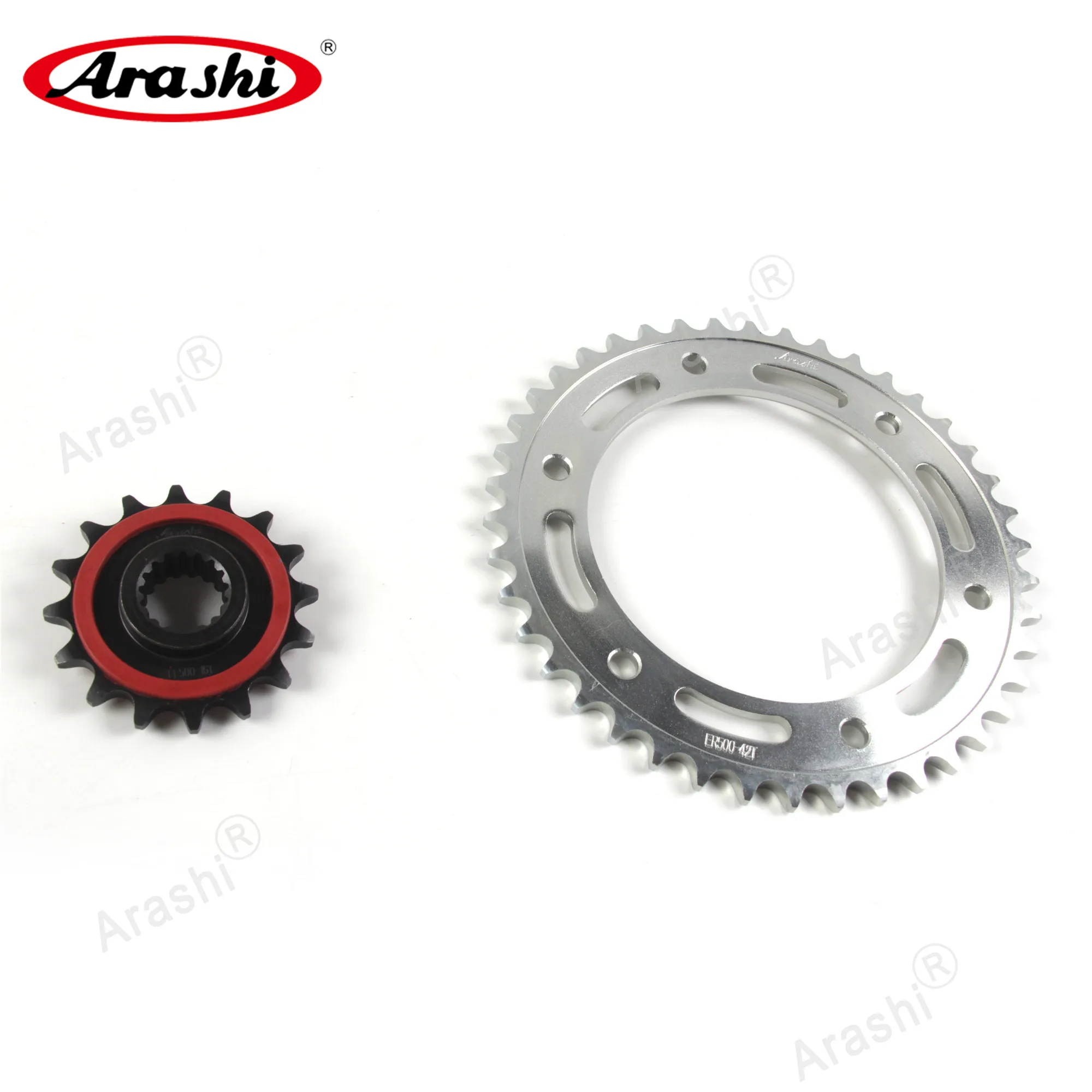 

Arashi 16T / 42T Front Rear Drive Sprocket Set For BMW F800GS F800 GS Adventure K72 2013 2014 2015 2016 2017 2018 Chain Pitch