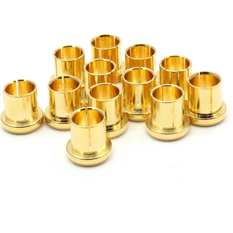 10/pcs RCA Cap protector dust proof Brass Gold Plated Audiophile Shielding Cap