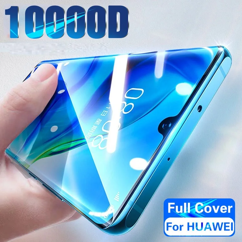 9D Full Protective For Huawei nova 2i 3 3i 3e 4 4e 5 5i 5T 7i Hydrogel Film Screen Protector Nova 6 7 8 SE 7SE Film Case