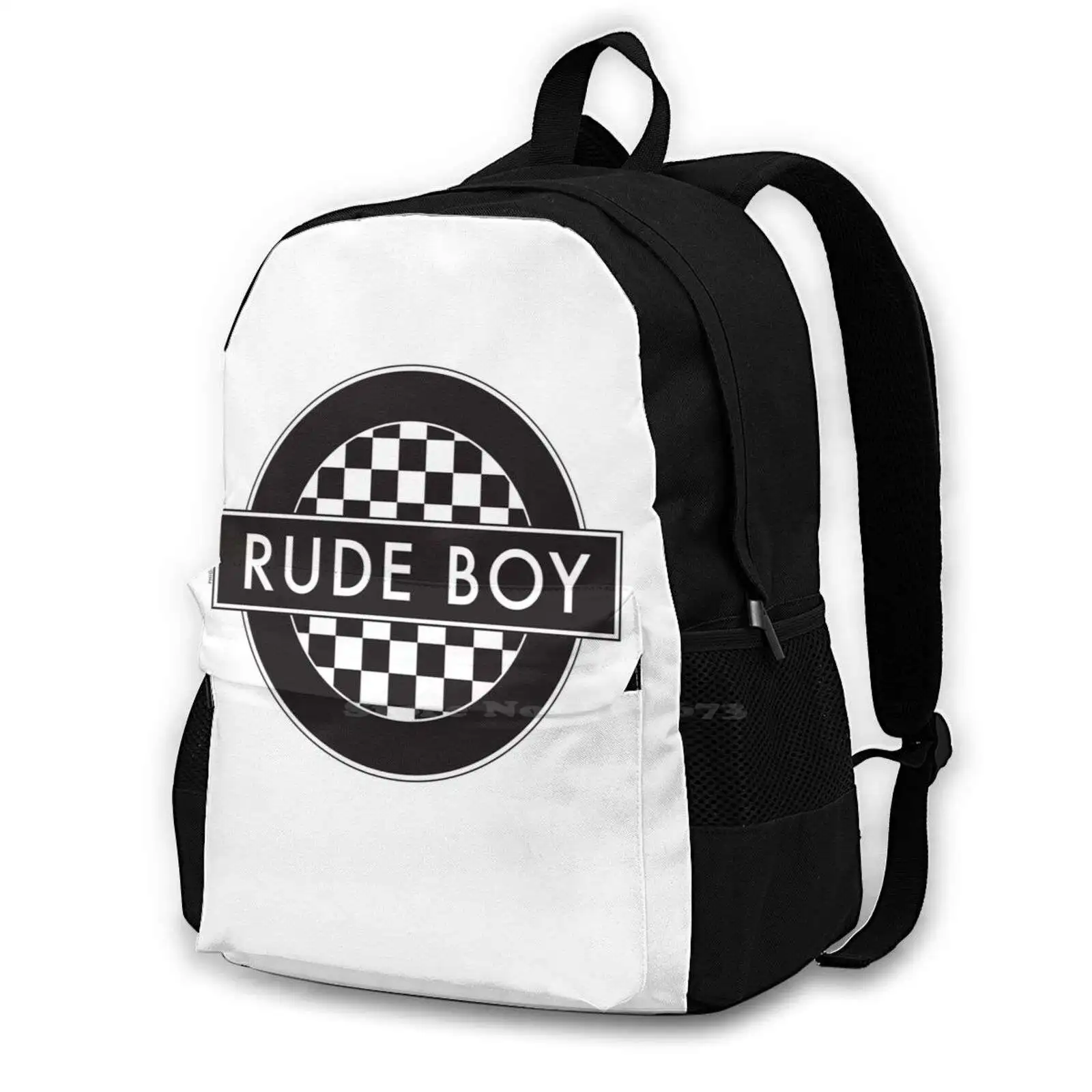 Rude Boy-Ska / Two Tone New Arrivals Unisex Bags Casual Bag Backpack Made In The 1980s 80s Eighties 70s Seventies 1970s 60s