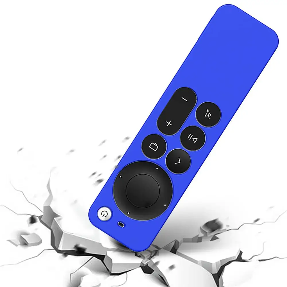 Custodia protettiva in Silicone per telecomando Apple 4K serie TV 6 2021 Cover lavabile antiurto per Apple TV Siri 2 Gen